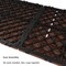 Nature Spring 6-piece Patio and Deck Tiles, Interlocking Criss-Cross Pattern for Outdoor (Square, Terra Cotta) 325364DDE - alternate 3